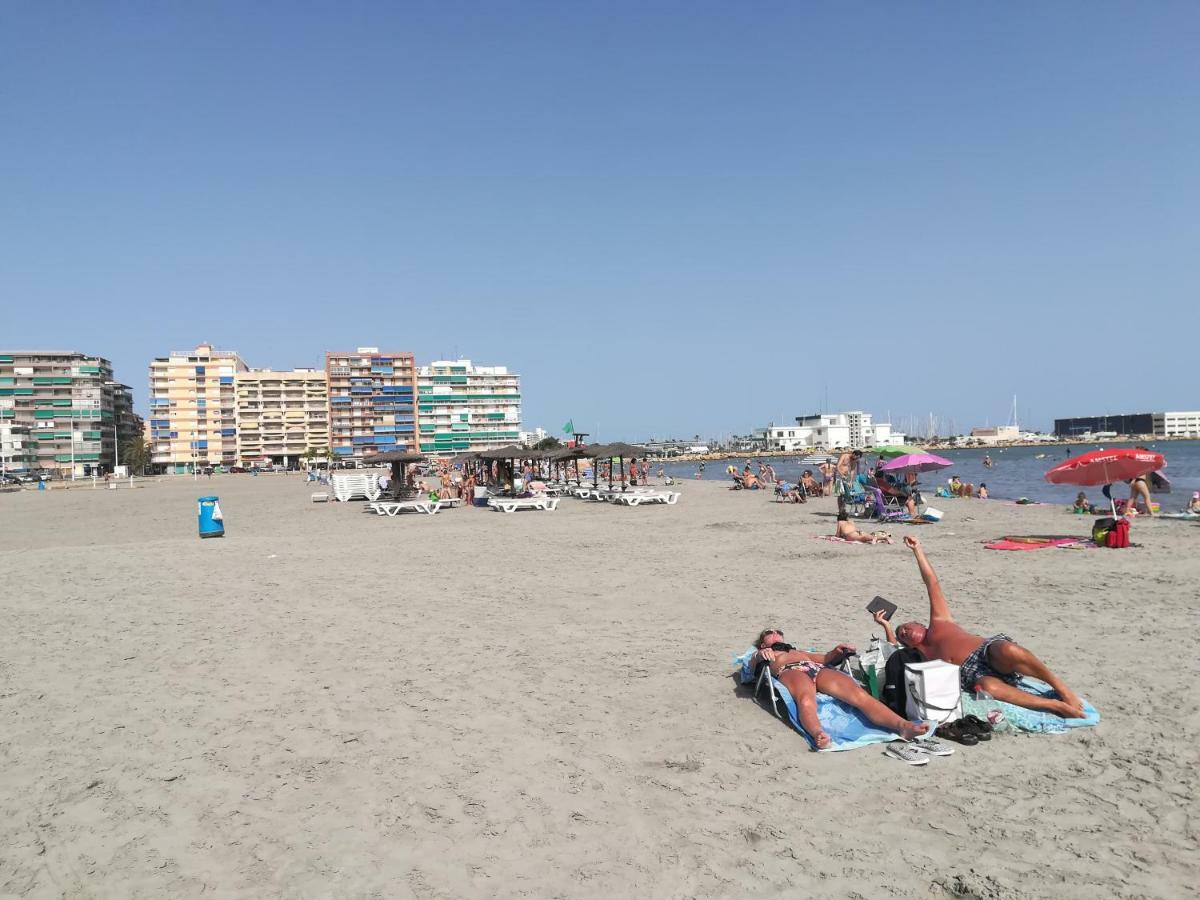 Playa 500M Y Centro Pueblo 600M, Piscina, 4 Clim, 2 Parkings Daire Santa Pola Dış mekan fotoğraf
