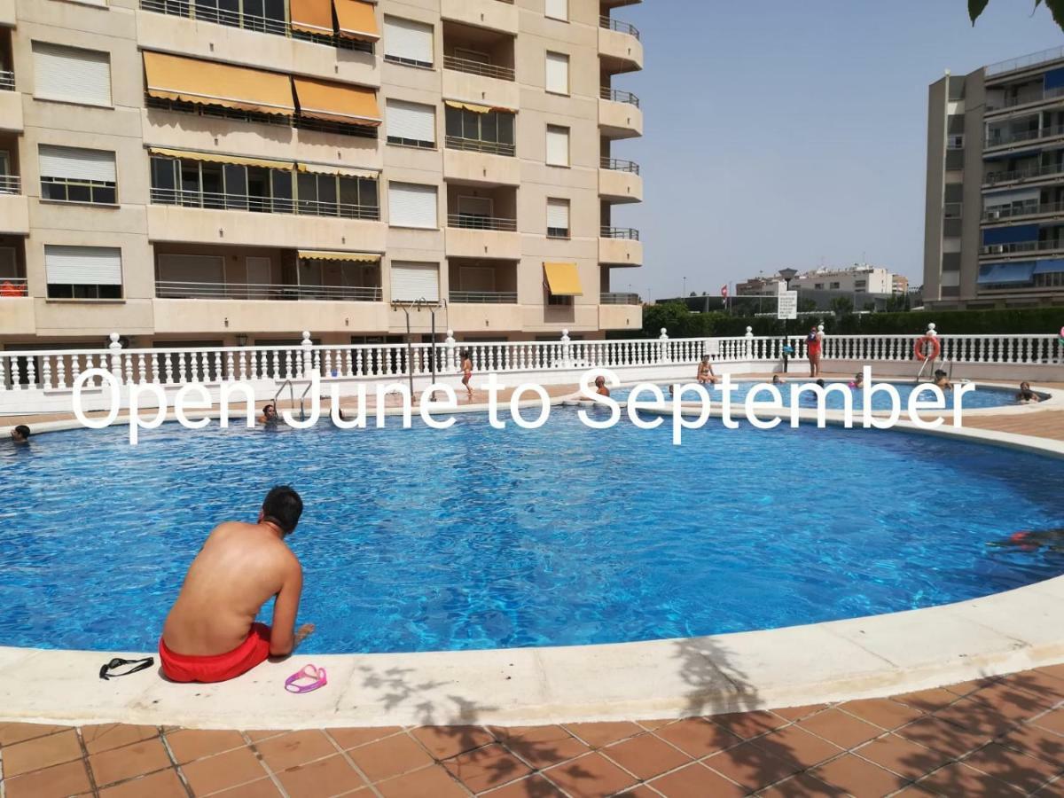 Playa 500M Y Centro Pueblo 600M, Piscina, 4 Clim, 2 Parkings Daire Santa Pola Dış mekan fotoğraf