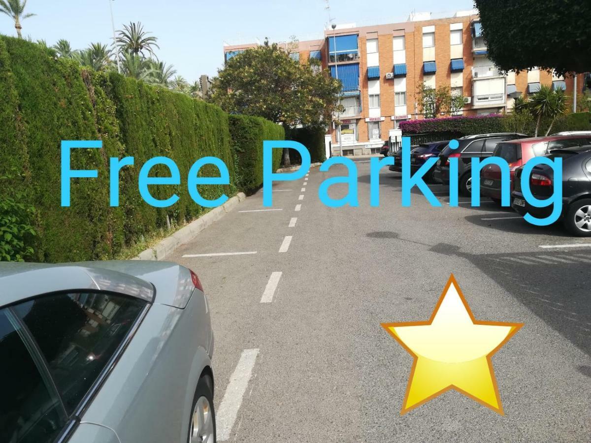 Playa 500M Y Centro Pueblo 600M, Piscina, 4 Clim, 2 Parkings Daire Santa Pola Dış mekan fotoğraf