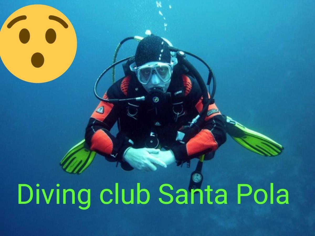 Playa 500M Y Centro Pueblo 600M, Piscina, 4 Clim, 2 Parkings Daire Santa Pola Dış mekan fotoğraf